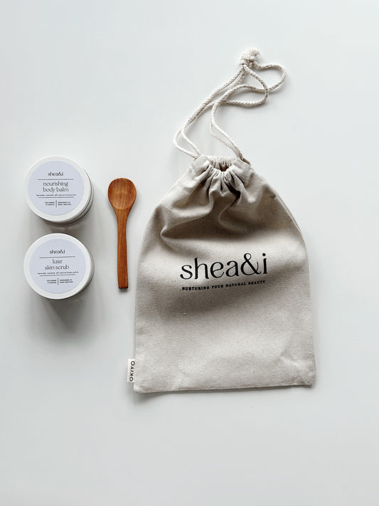 Nourish n Nurture Duo – Exfoliating Sugar Scrub & Urea-Infused Body Balm | Gift Set